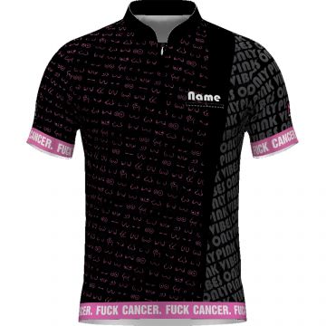 Pink Vibes Only Black Jersey