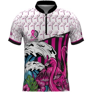 Pink Ladies Dart League Flamingo Jersey